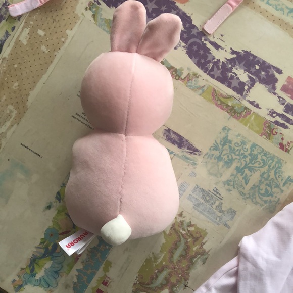 HUGE baby girl bundle! Includes: Onesie, dress, sweater, sun hats, bunny 3M-9M - Picture 16 of 16